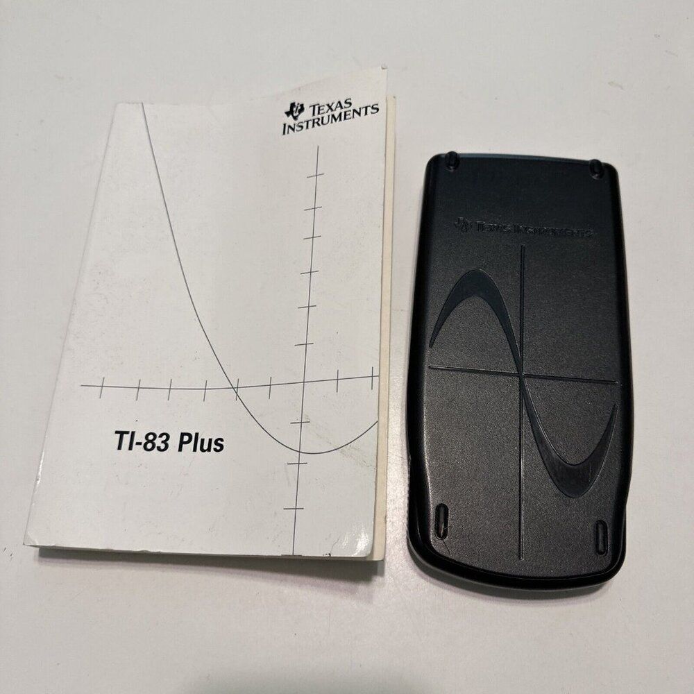Texas Instruments TI-83 Plus Graphing Calculator Tested Manual - Picture 2 of 5